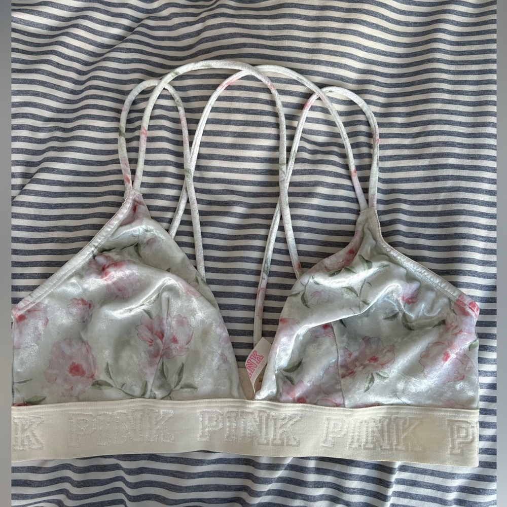 Victoria's Secret Pink Floral Bralette